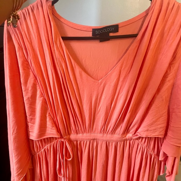 Sociology womens maxi dress. (Kimono style) - Picture 3 of 6